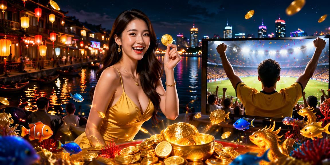 Không khí sòng bài về đêm tại Sài Gòn với đèn lồng lung linh – cảm giác Live Casino sống động