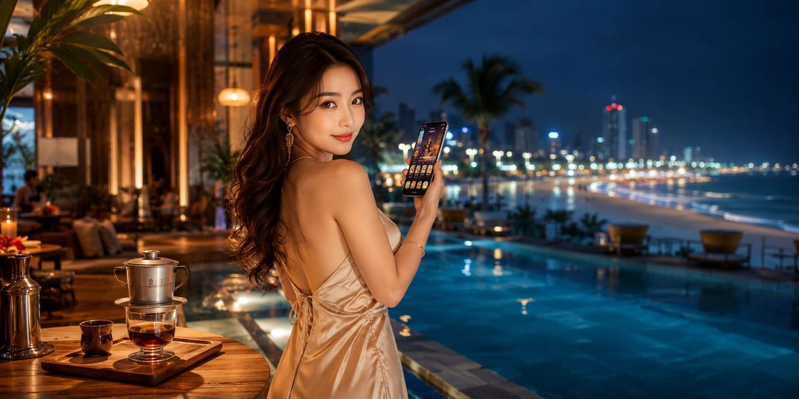 Người dùng tại Vũng Tàu tra cứu hỗ trợ casino và tài khoản bj38 trên điện thoại bên ly cà phê